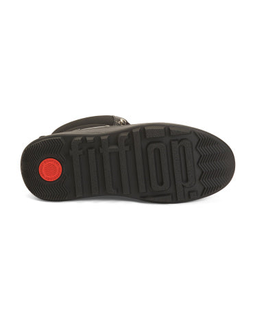 FITFLOP Leather Fmode Su Keçirməz Piyadə Çəkmələri