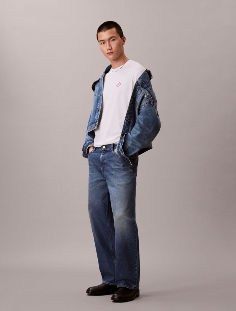 Calvin Klein 90s Denim Trucker Gödəkçəsi