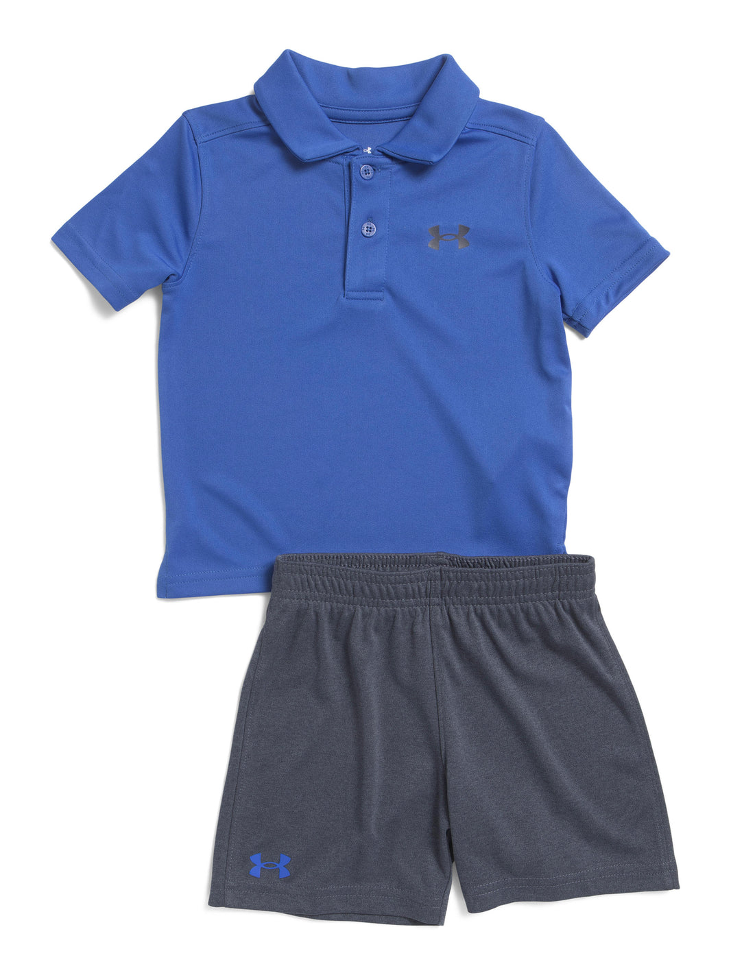 Toddler Boys 2pc Polo Və Şorts Dəsti