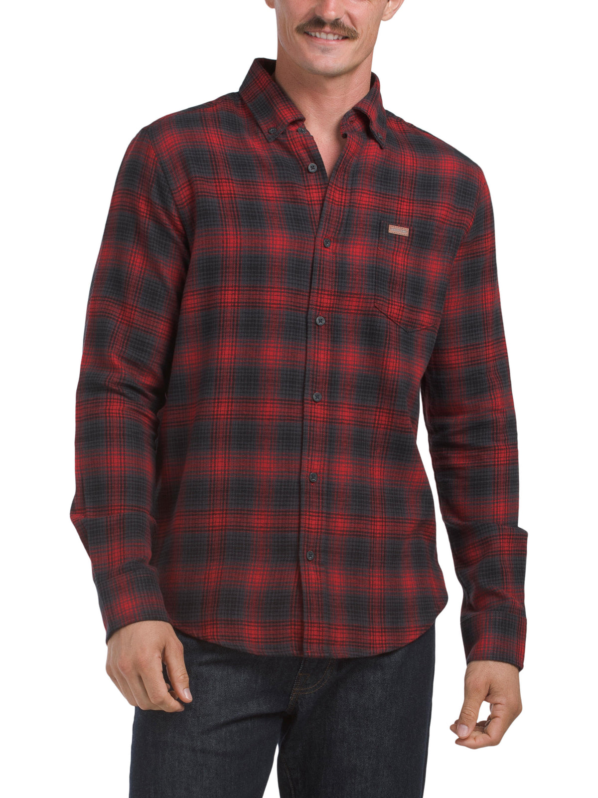 LANDS END Campside Flannel Köynəyi