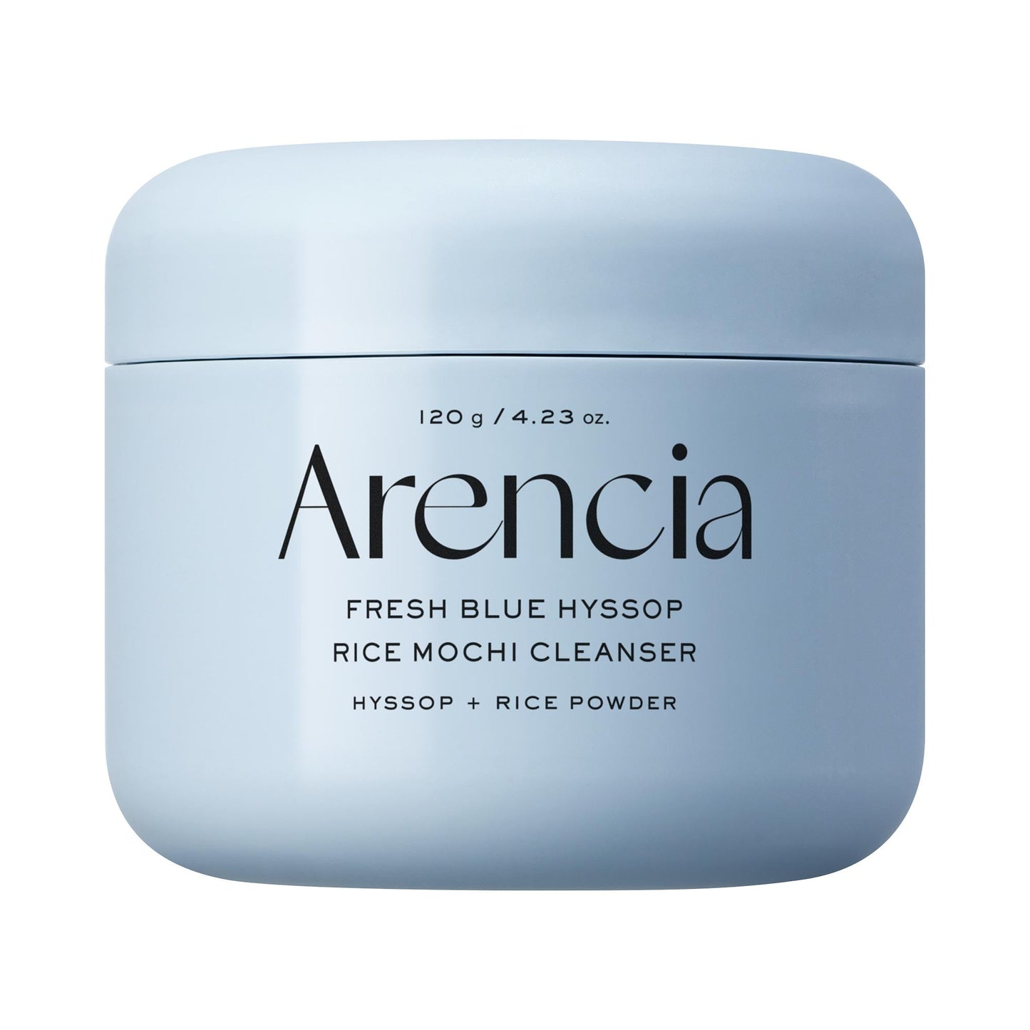 Arencia Fresh Blue Hyssop Rice Mochi Yağlı Dəri üçün Köpüklü Təmizləyici Bentonit Gillə