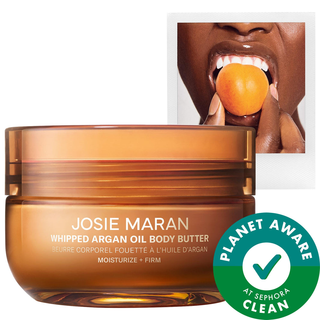 JOSIE MARAN Vanil Kayısı - Açılmış Argan Yağı Doldurulabilir Sıkılaştırıcı Bədən Kremi