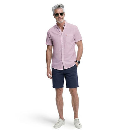 IZOD Breeze Kişi Qısa Kollu Düymə Köynəyi