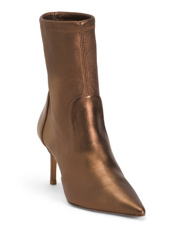 STUART WEITZMAN İspaniyada Hazırlanmış Dəri Stuart 75 Stretch Çəkmələri