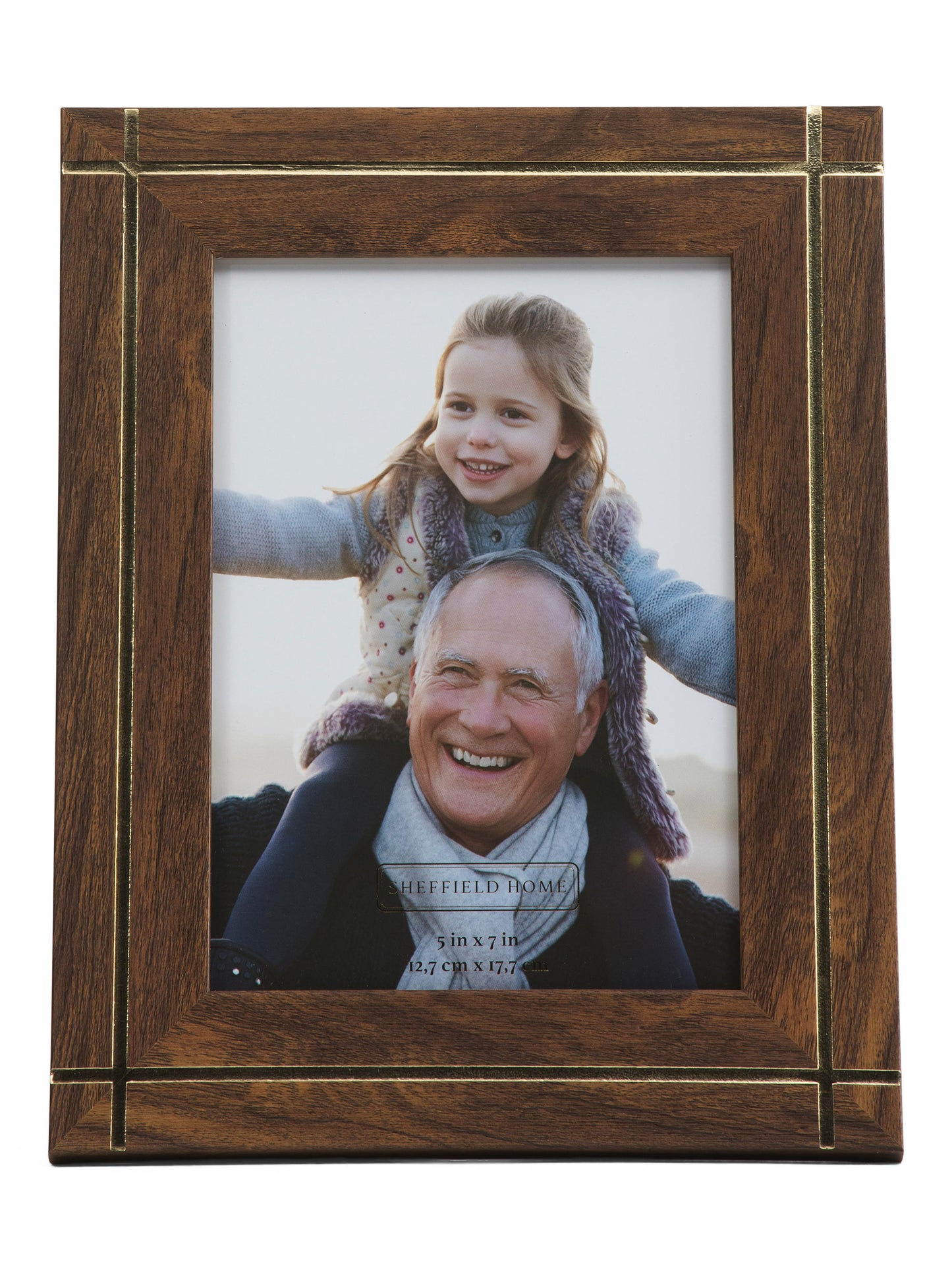ENCHANTE 5x7 Metallik Detaylı Masa Üstü Fotoğraf Çərçivəsi