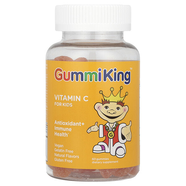 Gummiking Uşaq üçün C Vitamini Narıncı 60 Qamma Vitamin