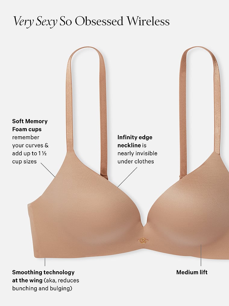 Victoria's Secret So Obsessed Sıxılmış Simsiz Push-Up Limanı