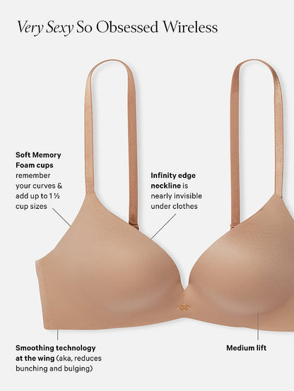 Victoria's Secret So Obsessed Sıxılmış Simsiz Push-Up Limanı