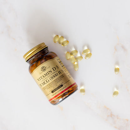 Solgar Vitamin D3 25 Mcg 1000 IU 250 Softgels