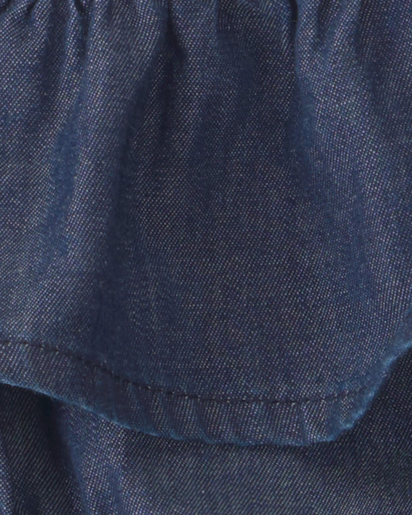 Carter's Qız Uşaq 3-Parça Başbağı, Bluzka və Chambray Şalvar Dəsti - Çəhrayı