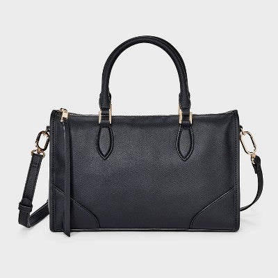 A New Day Satchel Çanta - Qara