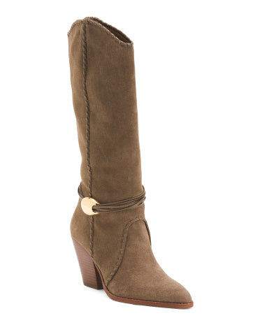 DOLCE VITA Suede Jody Yüksək Şaft Çəkmə