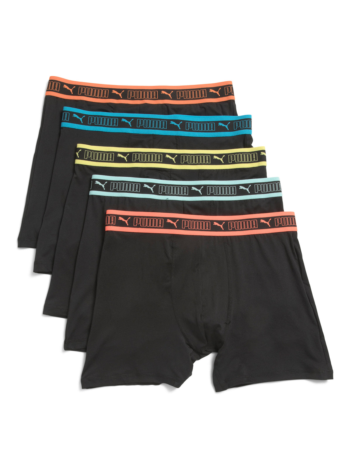 PUMA 5-Paket Performans Boxer Briefs