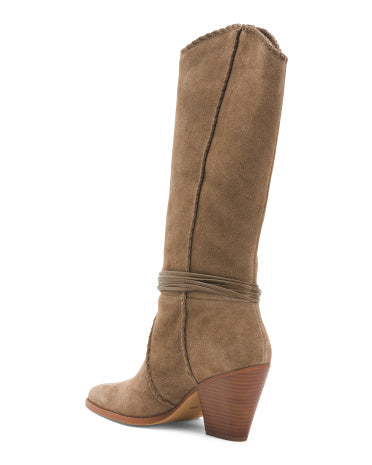 DOLCE VITA Suede Jody Yüksək Şaft Çəkmə