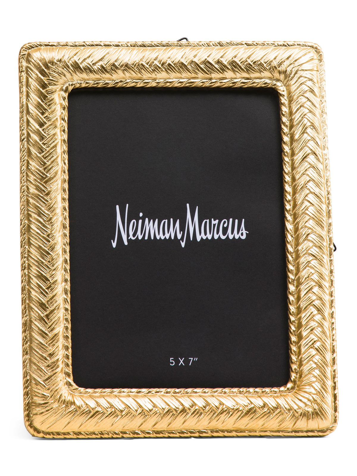 NEIMAN MARCUS 5x7 Toxunulmuş Metallik Klassik Miras Stolüstü Şəkil Çərçivəsi