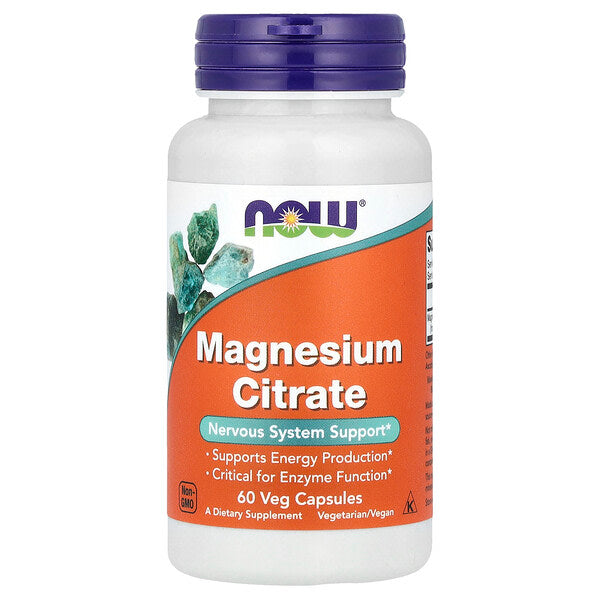 Now Foods Magnesium Citrate 133 Mg 60 Bitki Kapsulu