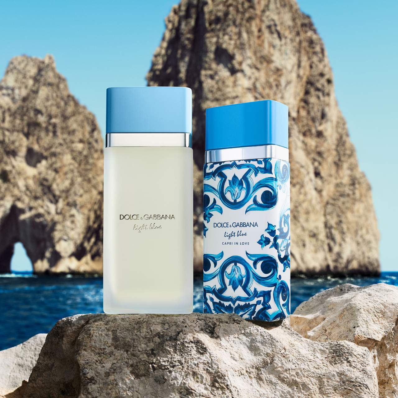 Dolce&Gabbana Light Blue Limon və Alma ilə Tualet Suyu Səyahət Spreyi