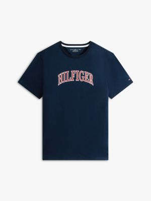 Tommy Hilfiger Hilfiger Arch Logo T-Shirt, Tünd Göy YoxYox