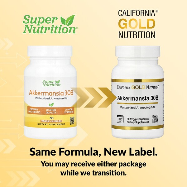 California Gold Nutrition Akkermansia 30 Milyar 30 Vejetaryan Kapsulu 150 Mg
