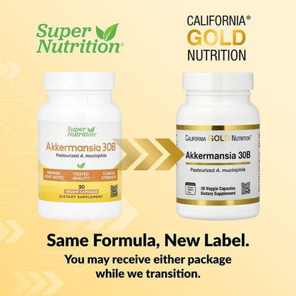 California Gold Nutrition Akkermansia 30 Milyar 30 Vejetaryan Kapsulu 150 Mg