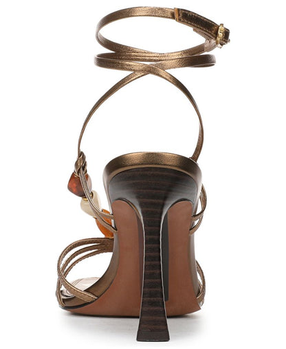Sam Edelman Qadın Imani Topuqlu Sandal