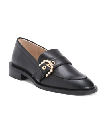 STUART WEITZMAN Made In Spain Dəri Piper Loaferləri