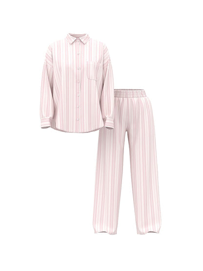 Victoria's Secret Modal-Pambıq Uzun Pijama Dəsti