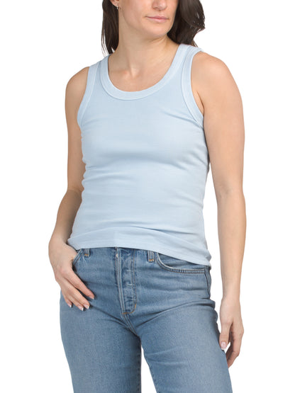 ACADEMY BRAND Essential Ribbed Tank Top Qadın Atleti
