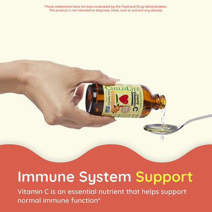 Childlife Essentials Sıvı C Vitamini Təbii Portağal 4 Fl Oz 118 Ml