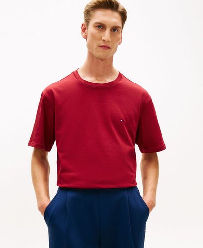 Tommy Hilfiger Kişi Geri Bayraqlı Nakışlı Köynək