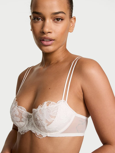 Victoria's Secret Wicked Unlined Frou Frou Işlemeli Balkonyet Büstiyer