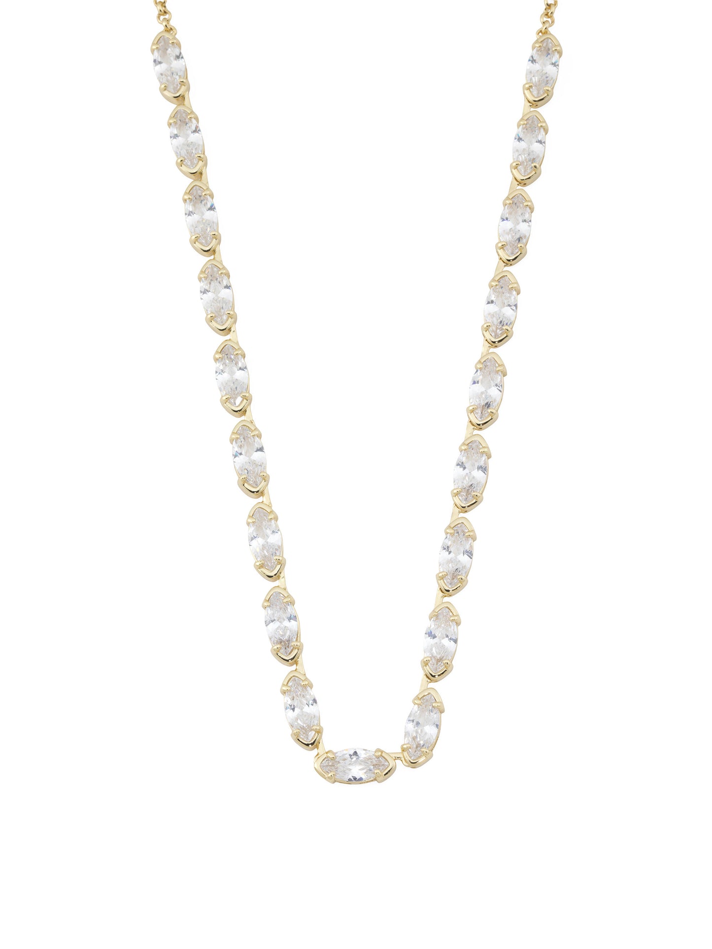KENDRA SCOTT Gold Genevieve Strand Necklace
