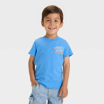 Uşaq Oğlanların Qısa Kollu Dino Qrafik T-Shirt - Cat Jack™ Zeytun 18M YoxYox