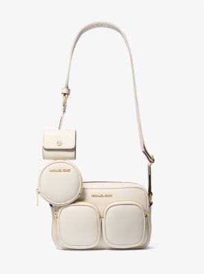 Michael Kors Jet Set Travel Medium Dəri Messenger Çantası