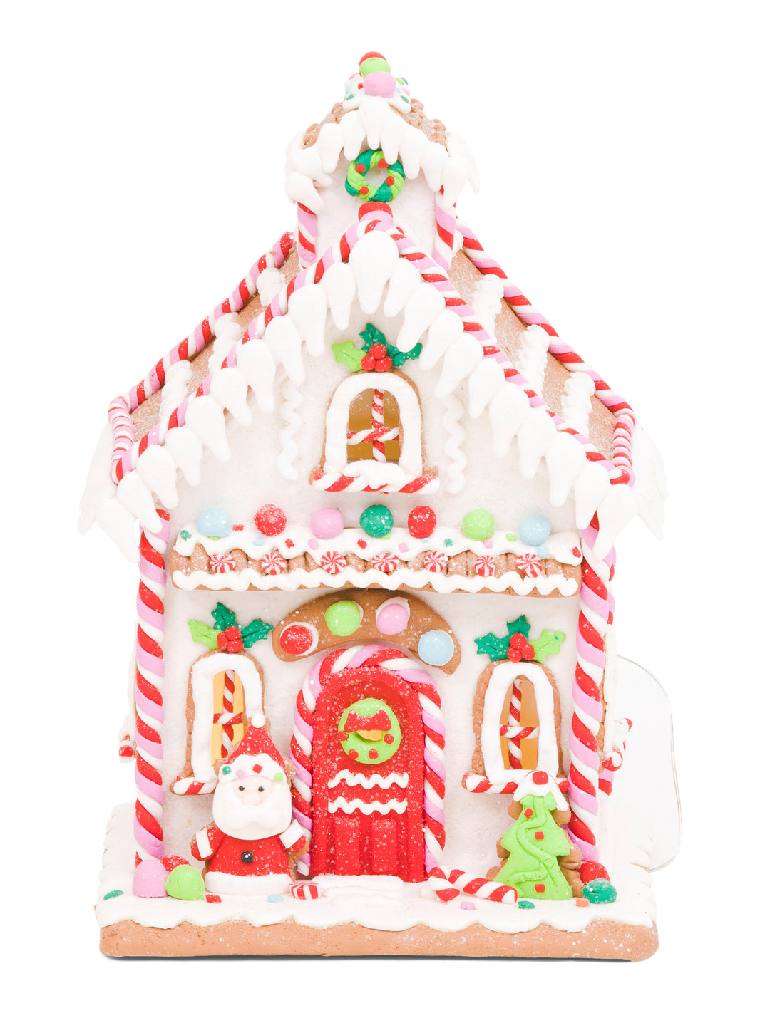 SUGARPLUM DREAMS Led Dekoratif Imbirlə Ev