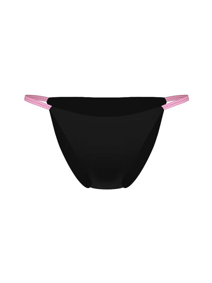 PINK Örgülü Çeky Bikini Alt