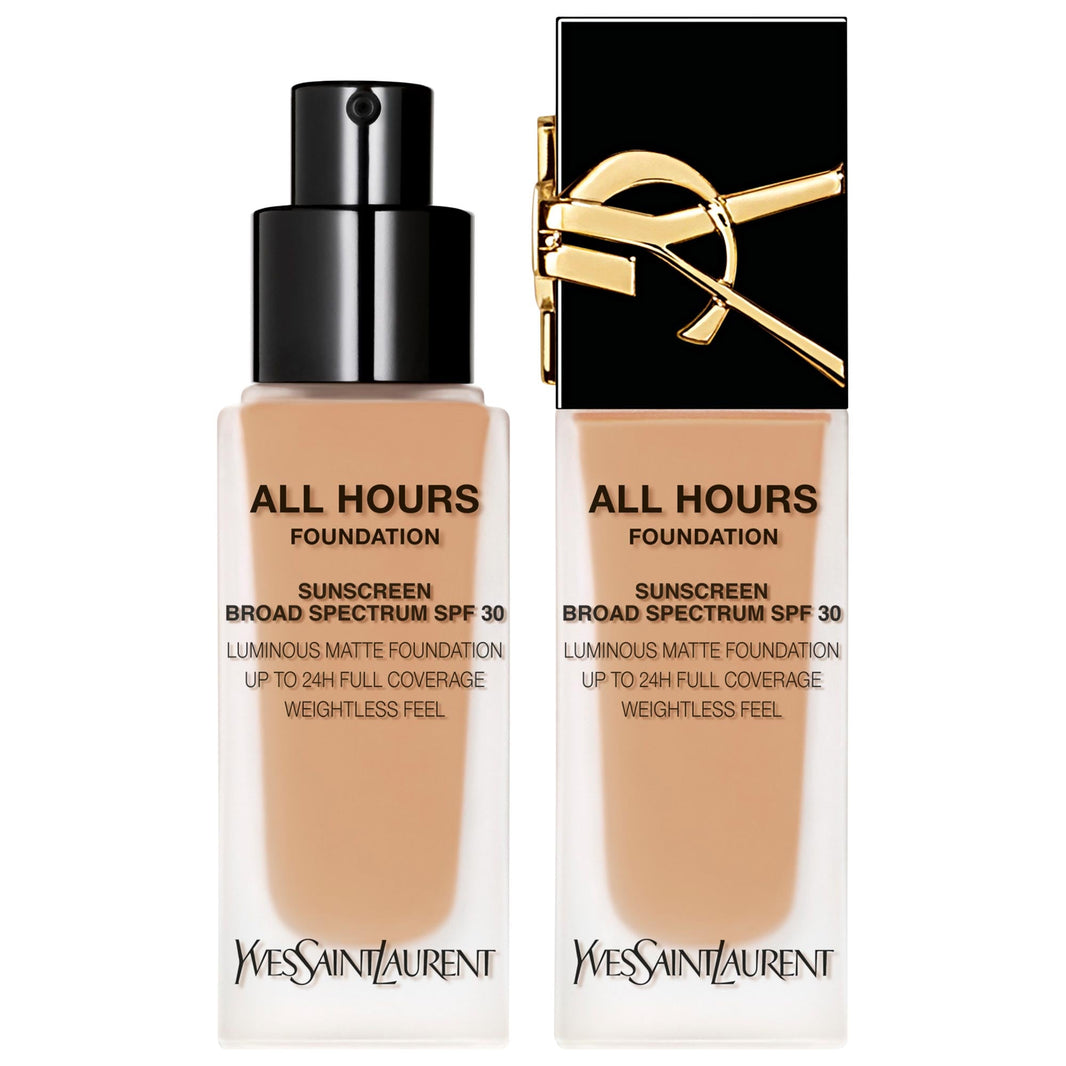 Yves Saint Laurent All Hours Işıltılı Təbii Mat Fondasyon 24S Uzunmüddətli SPF 30 Hialuronik Turşu ilə YoxYox