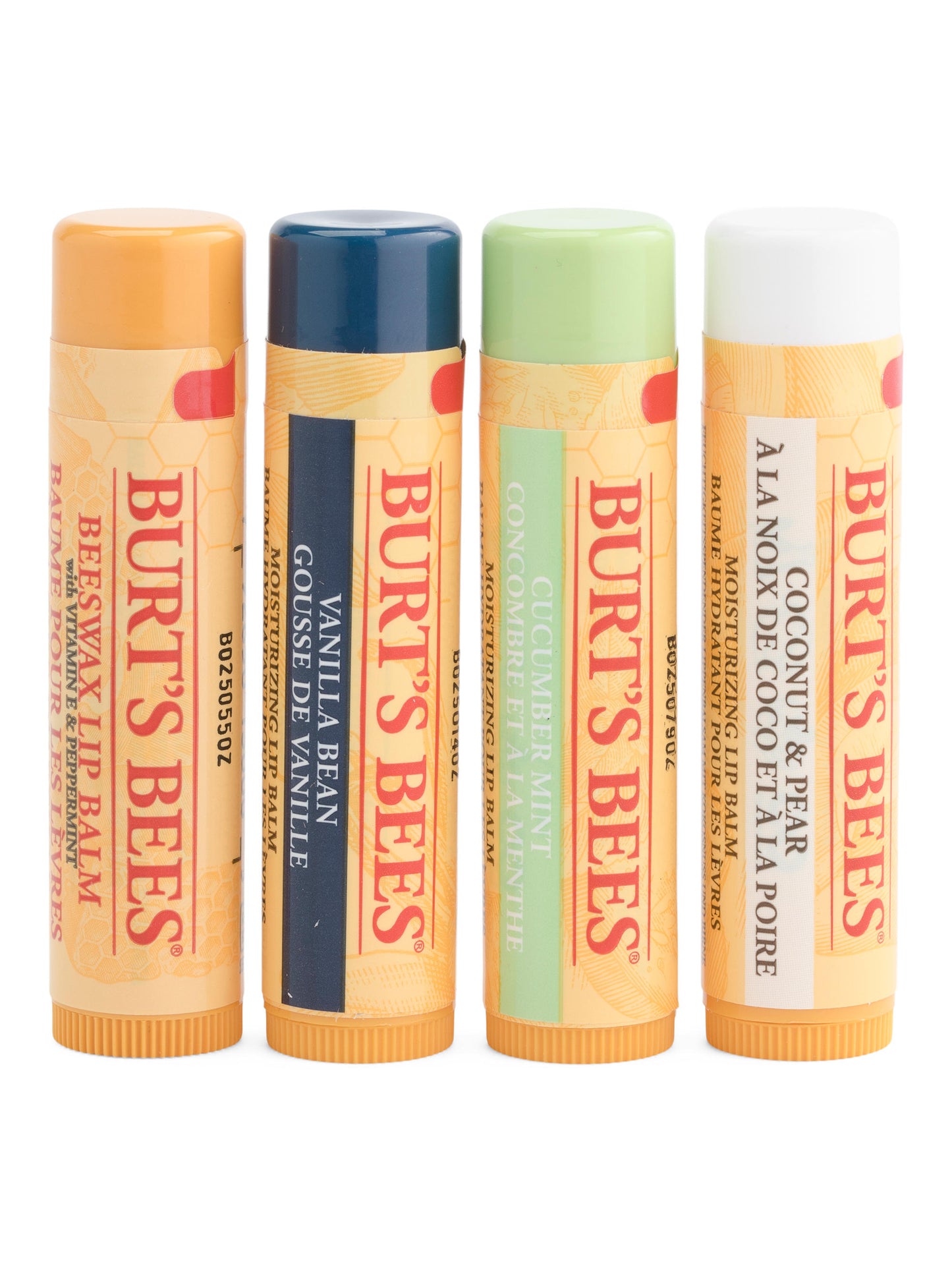 BURT'S BEES 4pk Beeswax Bounty Dodaq Balzamı Assorted Gift Dəsti
