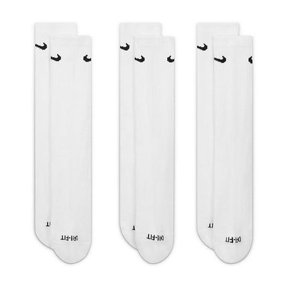 Kişi Nike 3-Pack Everyday Plus Dri-FIT Yastıqlı Crew Təlim Cərəyan