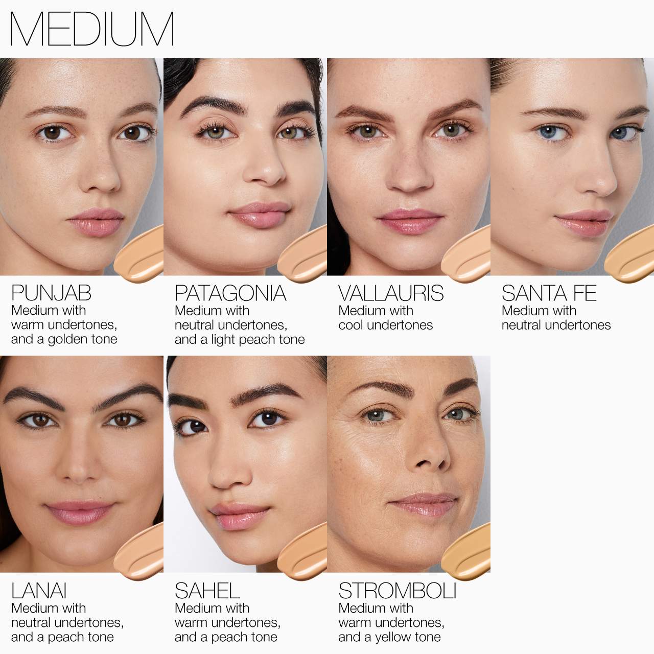 NARS Işıq Əks Etdirən Dəri İyileşdirici Orta Örtüklü Tonal Krem Kakao Peptidləri ilə