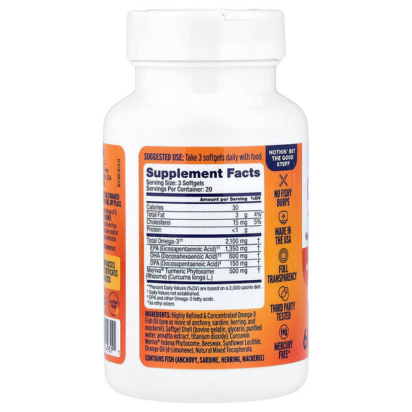 Oceanblue Professional Omega-3 2100 Turmerik Narıncı 60 Softgel