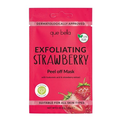 Que Bella Çiyələk Peel-Off Maske - 0.35oz
