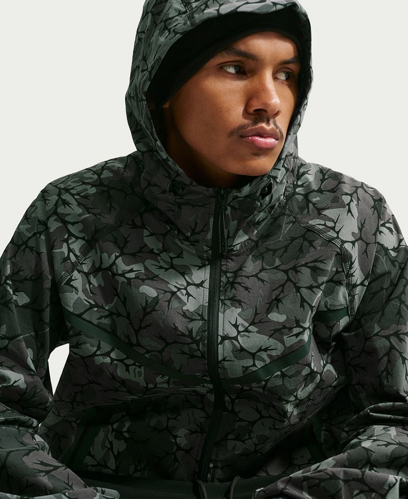Nike Kişi Tech Woven Tam Fermuar Külək Gödəkçəsi