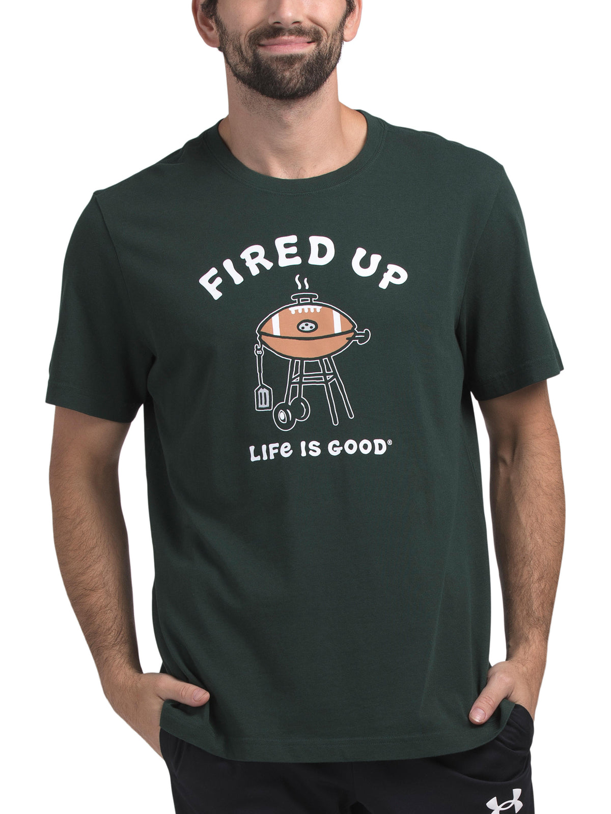 LIFE IS GOOD Fired Up Grill Futbol Köynəyi