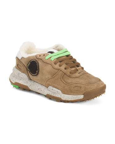 SATORISAN Unisex Dəri Chacrona Pəhəlçi Ayaqqabıları