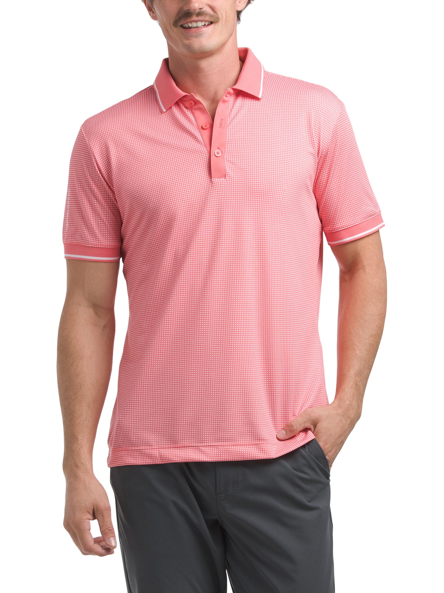 GALVIN GREEN Miller Stretch Golf Topunun Çapı Polo Köynəyi