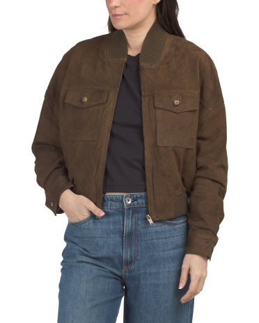 BOD &amp; CHRISTENSEN Suede Camilla Gödəkçəsi
