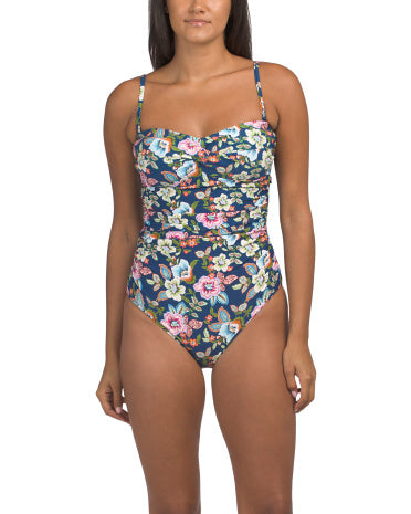 NIPTUCK Jacinta Qarın Kontrollu Bandeau Stil Bir Parça Mayosu