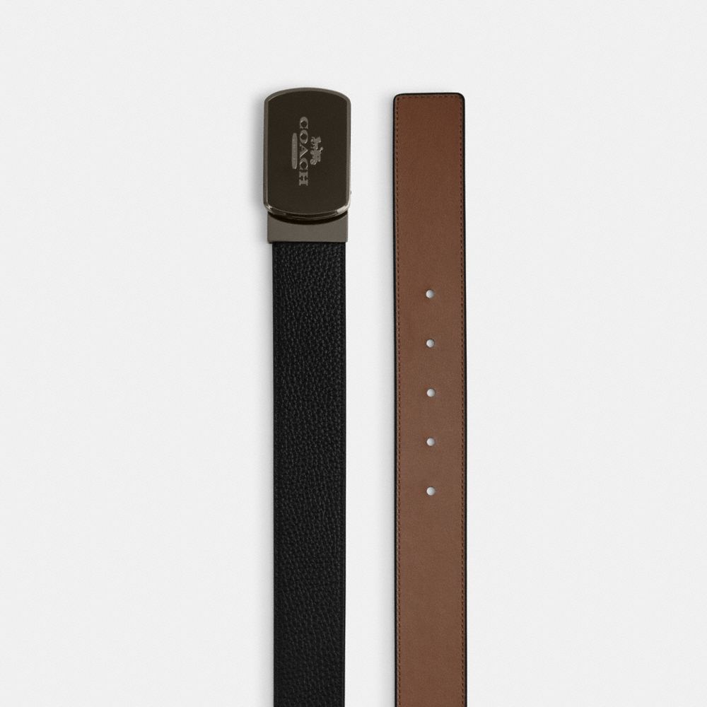 Coach Plaque Tokalı Dönəbilən Kəsilə Biləcək Kəmər, 38 Mm