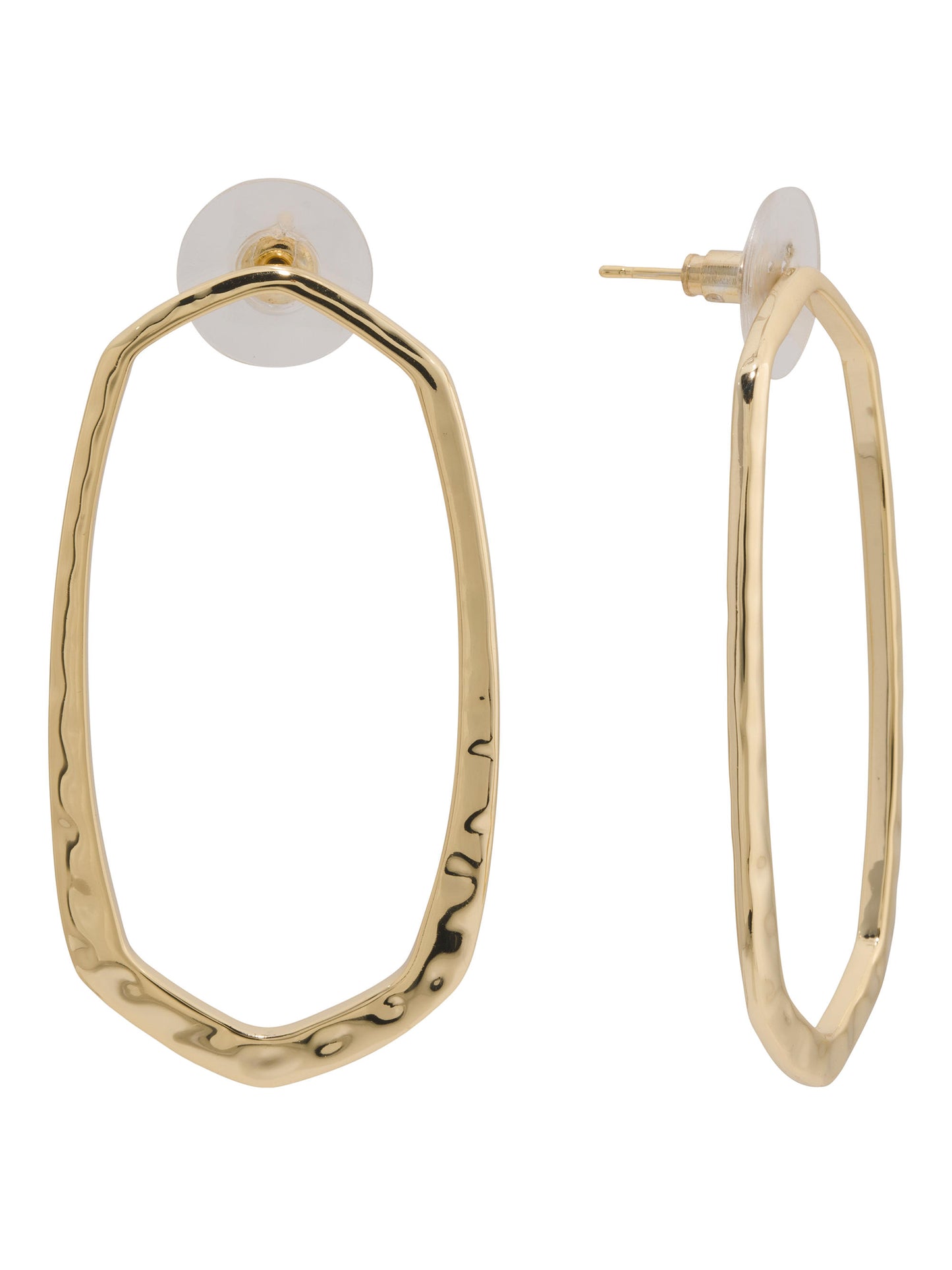 KENDRA SCOTT Gold Zorte Açıq Çərçivəli Qulaqdanğılar